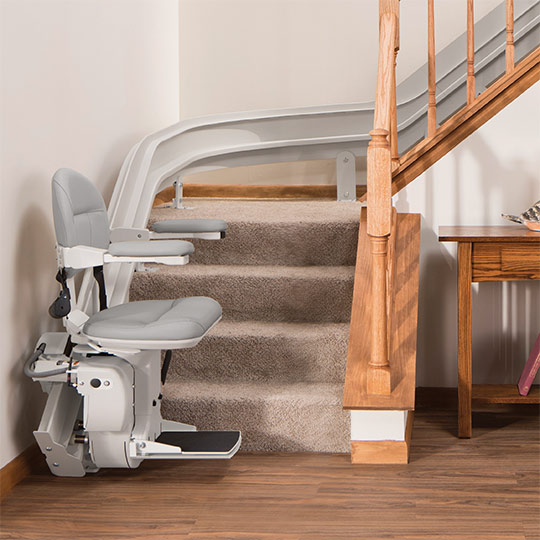 burbank curved stairlift